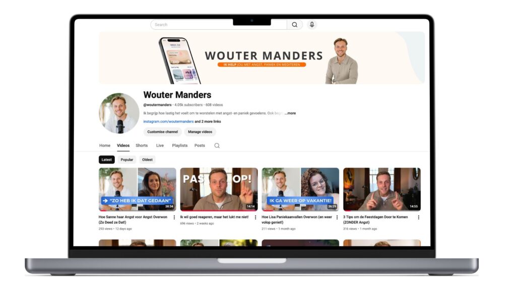 YouTube Wouter Manders